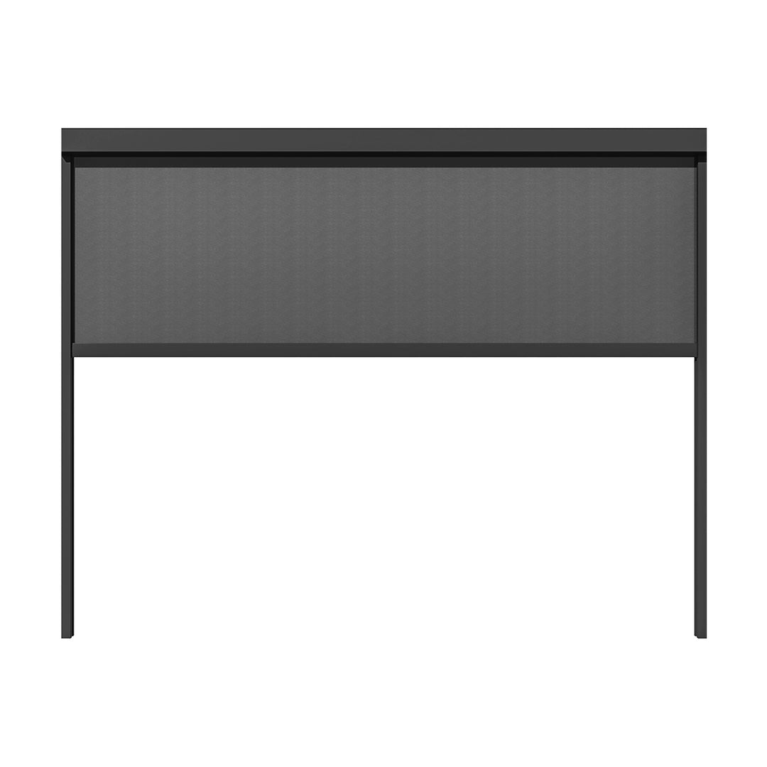Maze - Solis Pergola Manual Drop Screen - 4M Side - Grey