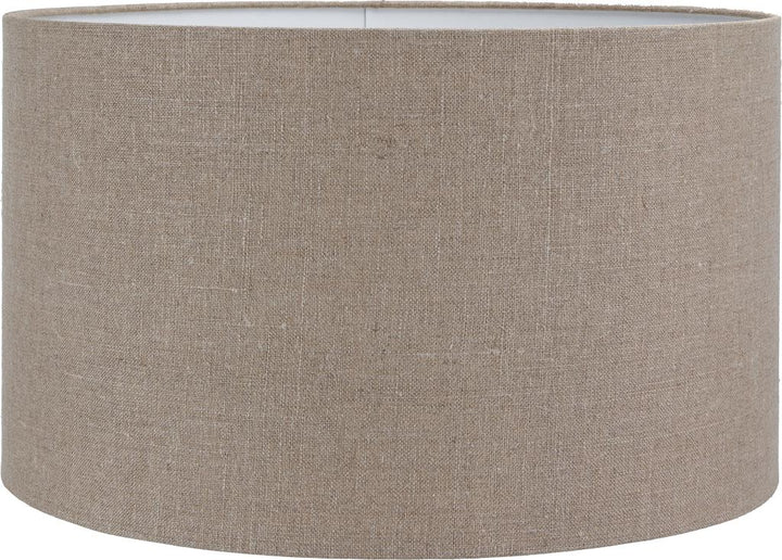 Edward 40cm Natural Linen Cylinder Shade