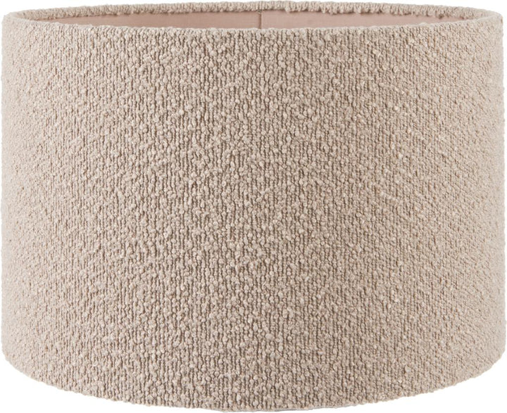 Rouen 40cm Taupe Boucle Cylinder Shade