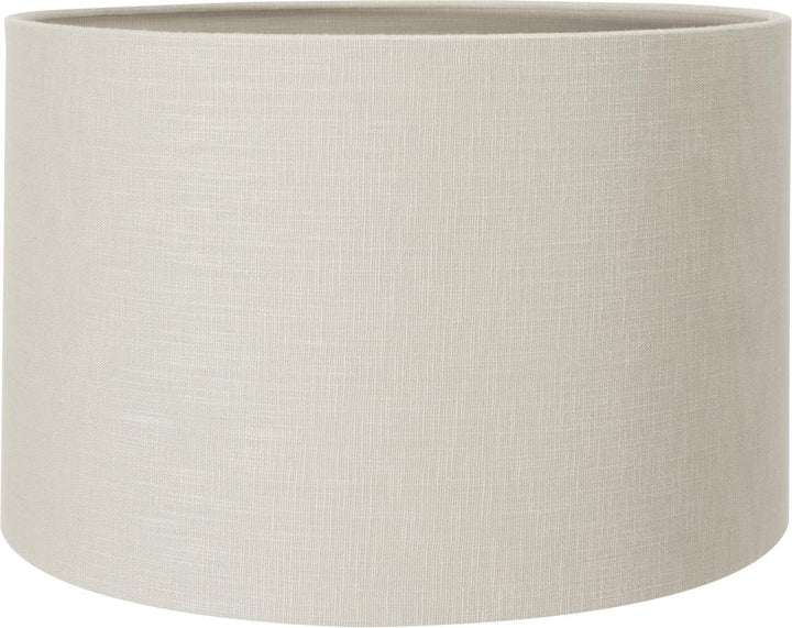 Lino 50cm Grey Self Lined Linen Drum Shade