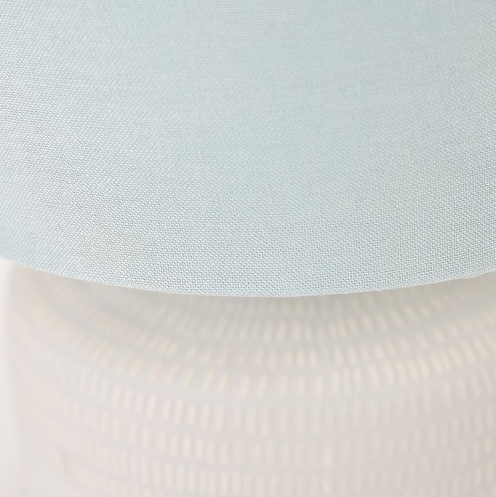 Kai Duck Egg Textured Ceramic Table Lamp