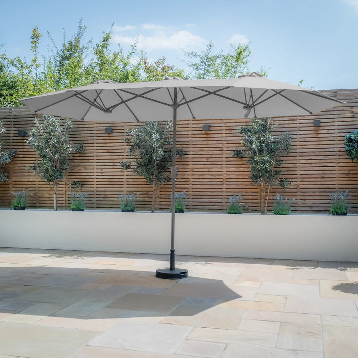Capri 2.2x4M Rectangular Parasol With Crank