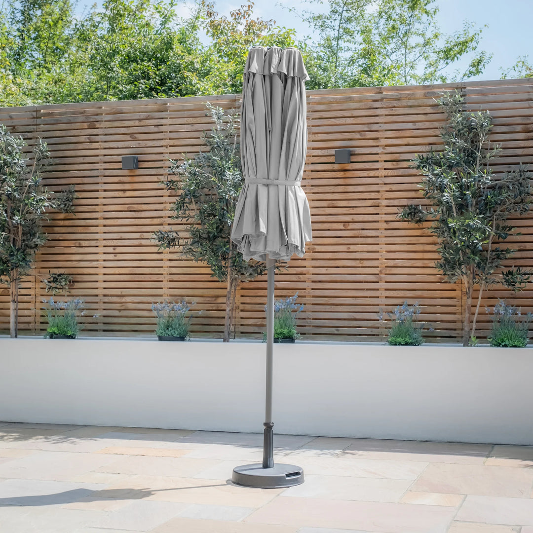 Capri 2.2x4M Rectangular Parasol With Crank