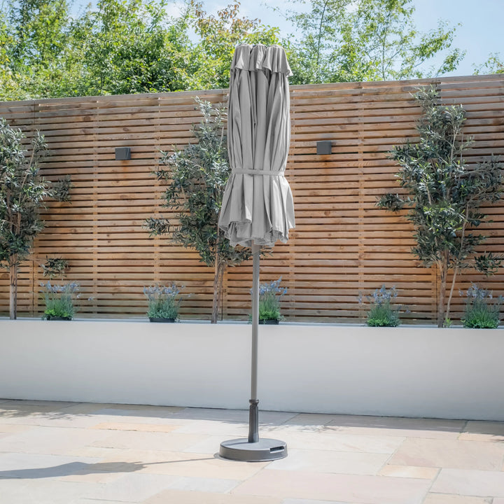 Capri 2.2x4M Rectangular Parasol With Crank