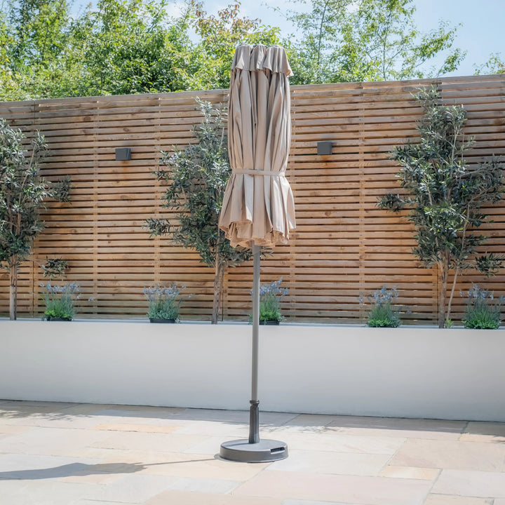 Capri 2.2x4M Rectangular Parasol With Crank