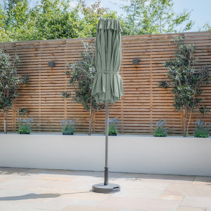 Capri 2.2x4M Rectangular Parasol With Crank