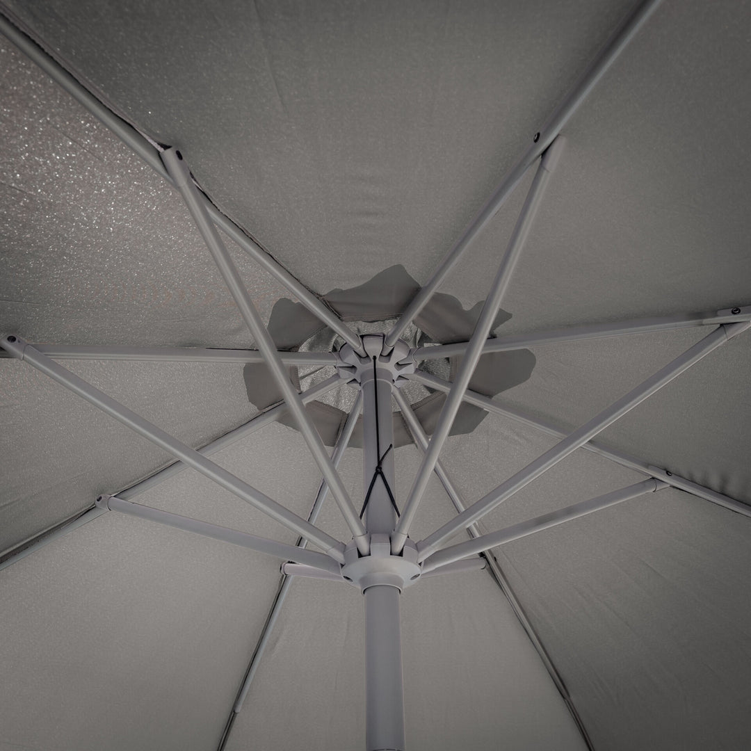 Capri 2.7M Round Parasol With Crank & Twist Tilt