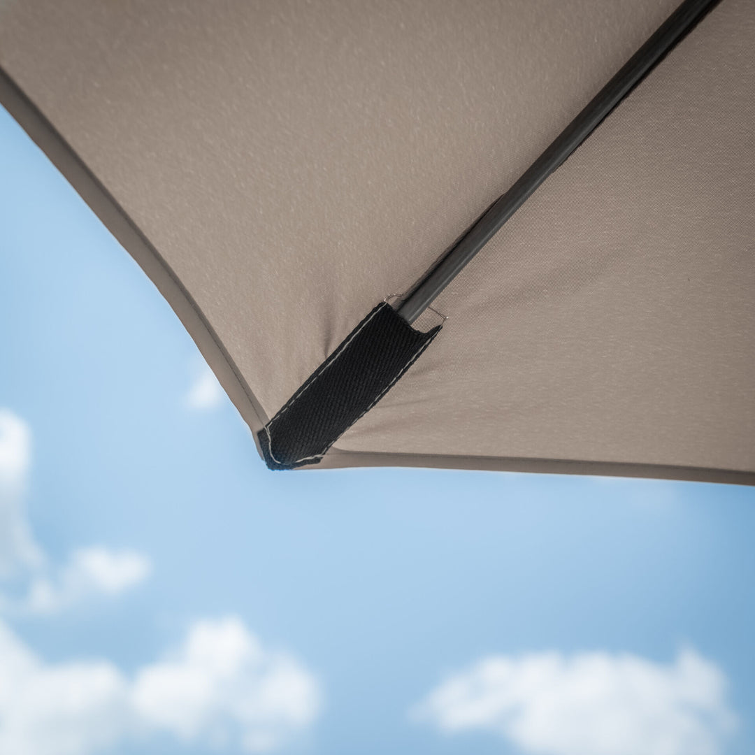 Capri 2.7M Round Parasol With Crank & Twist Tilt