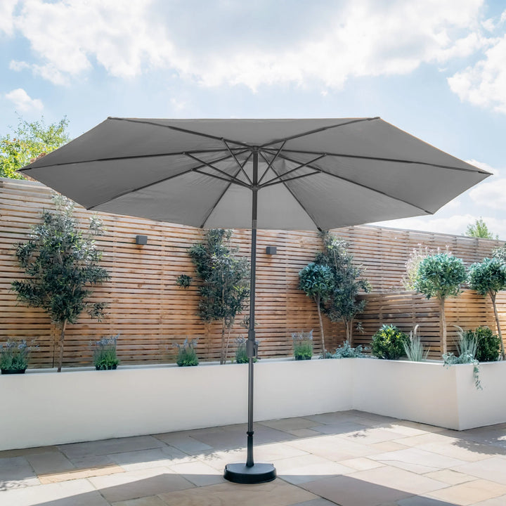 Capri 3.5M Round Parasol With Crank