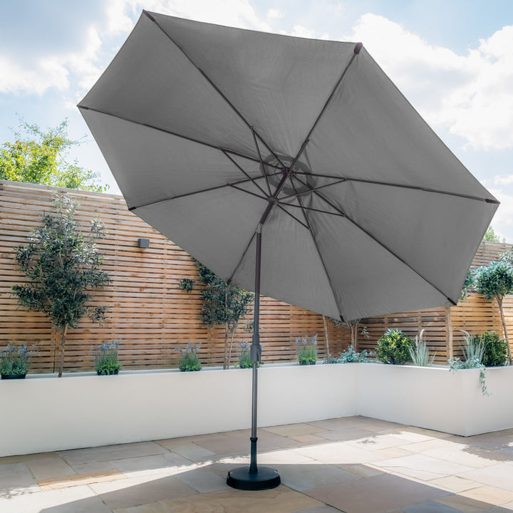 Capri 3.5M Round Parasol With Crank