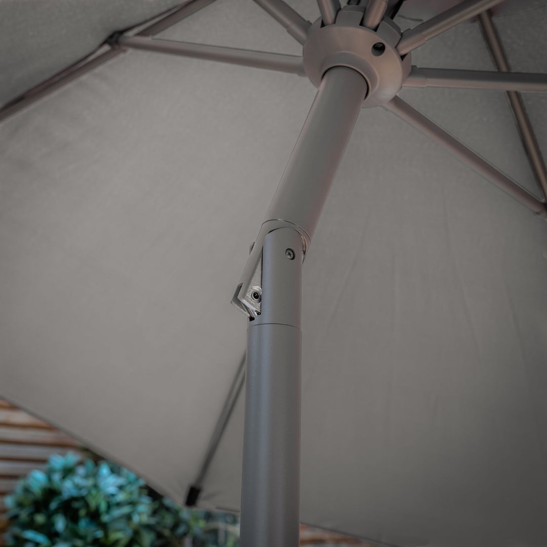 Capri 3.5M Round Parasol With Crank