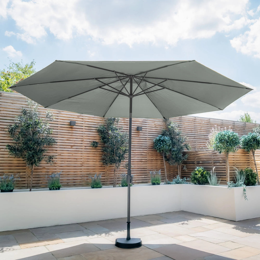 Capri 3.5M Round Parasol With Crank