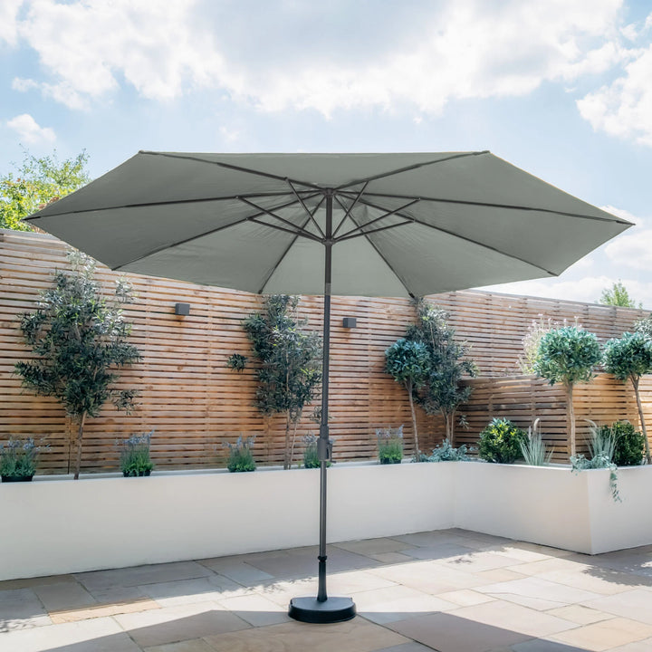 Capri 3.5M Round Parasol With Crank