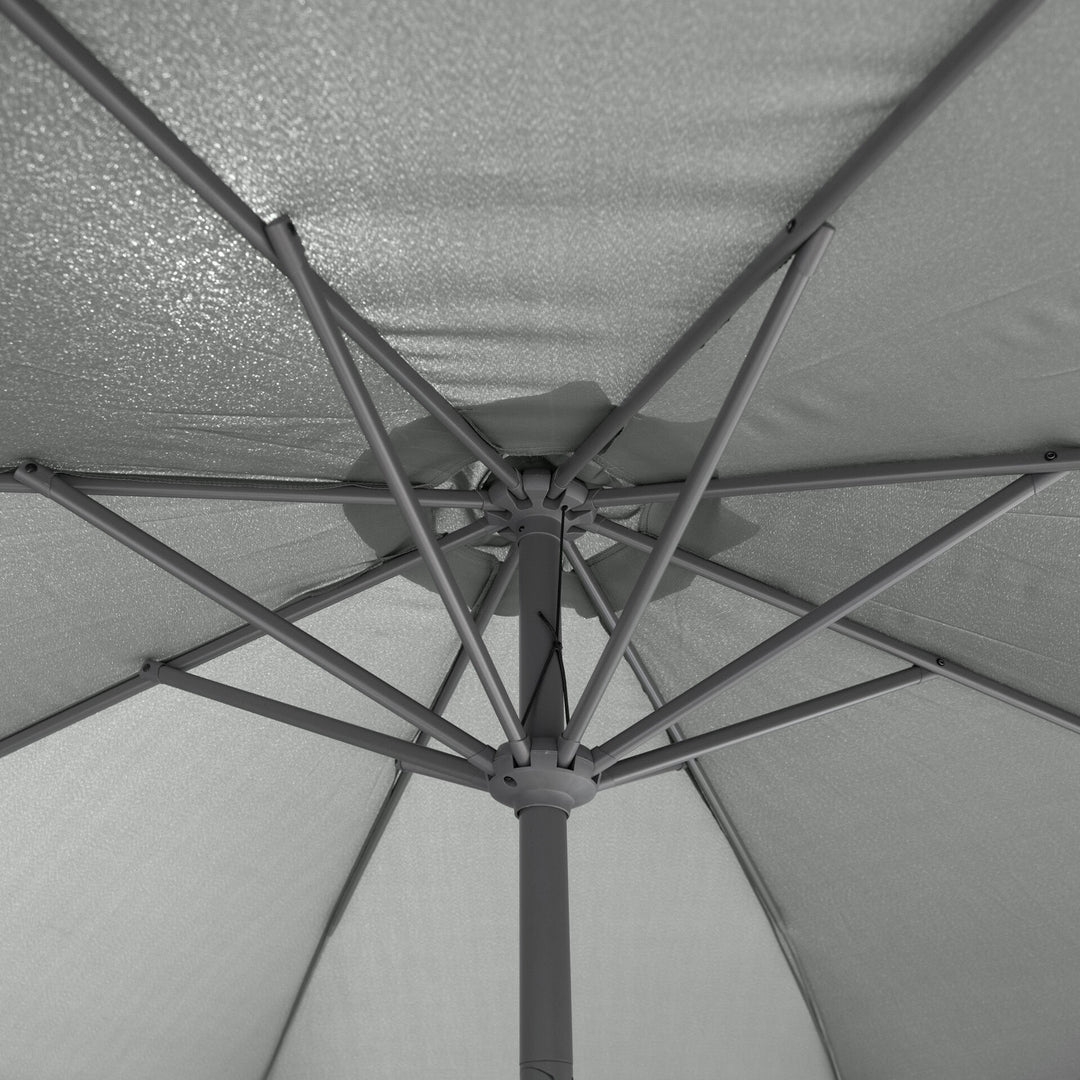 Capri 3.5M Round Parasol With Crank