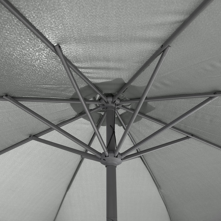 Capri 3.5M Round Parasol With Crank