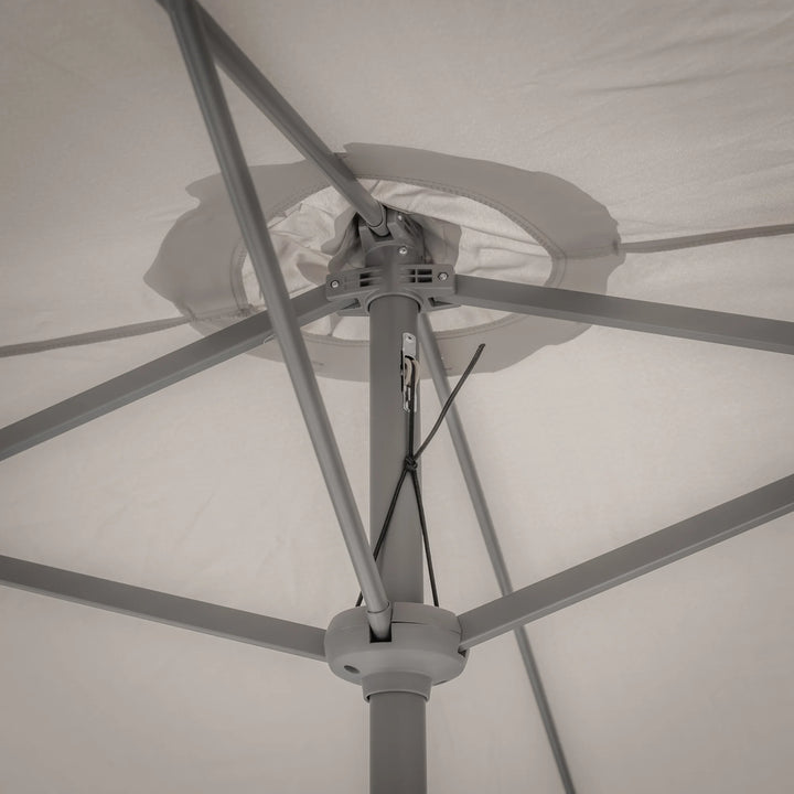 Capri 2.2x4M Rectangular Parasol With Crank