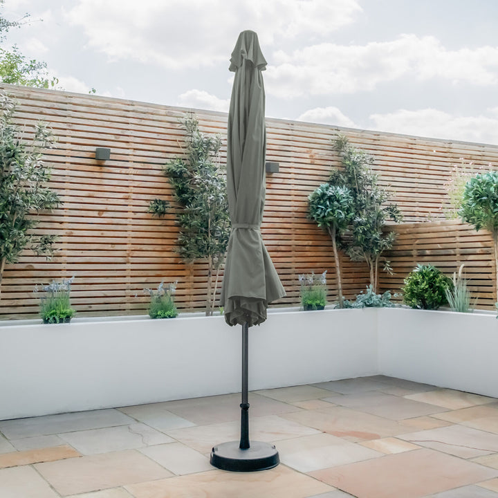 Capri 3.5M Round Parasol With Crank