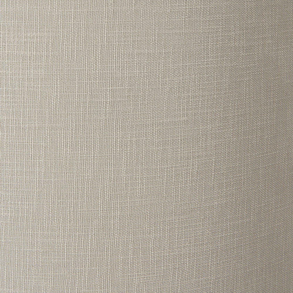 Lino 50cm Grey Self Lined Linen Drum Shade