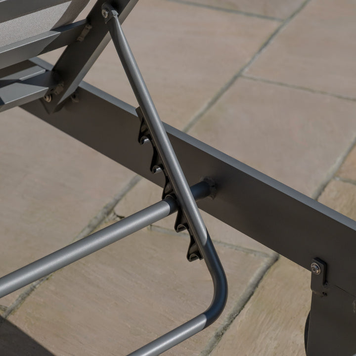 New York Single Sunlounger