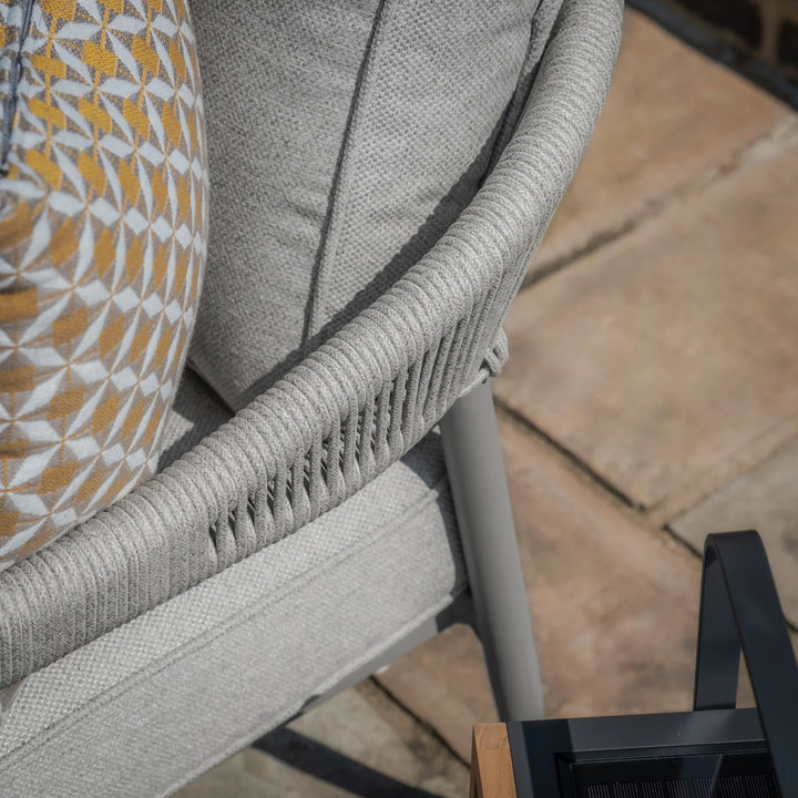 Florence Small Corner Dining Set With Square Rising Table