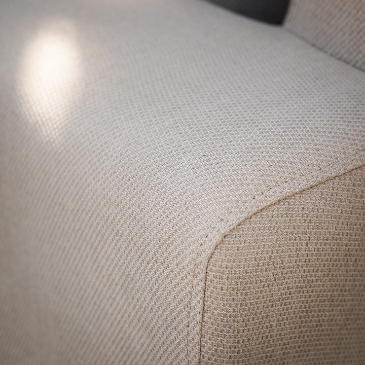 Maze -  Outdoor Fabric Ethos Grande Corner Sofa Set with Round Coffee Table & 3 Footstools