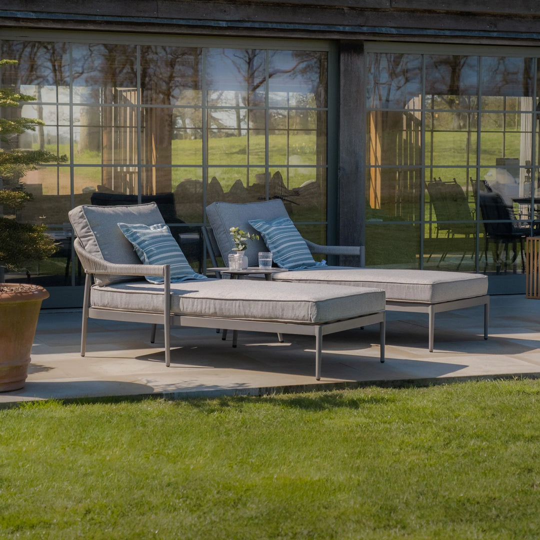 Florence Double Sunlounger Set