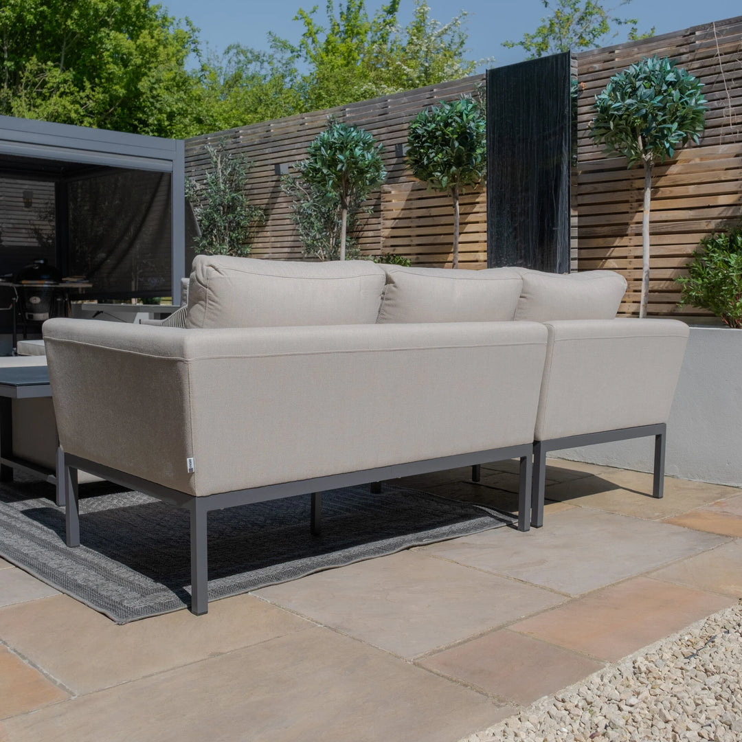 Pulse Square Corner Dining Set with Rising Table