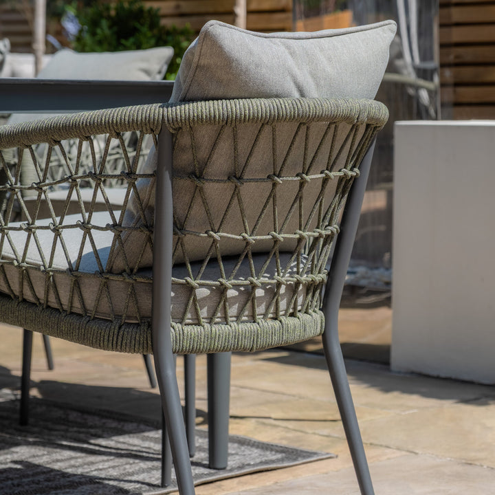 Monaco 8 seat rectangular dining set