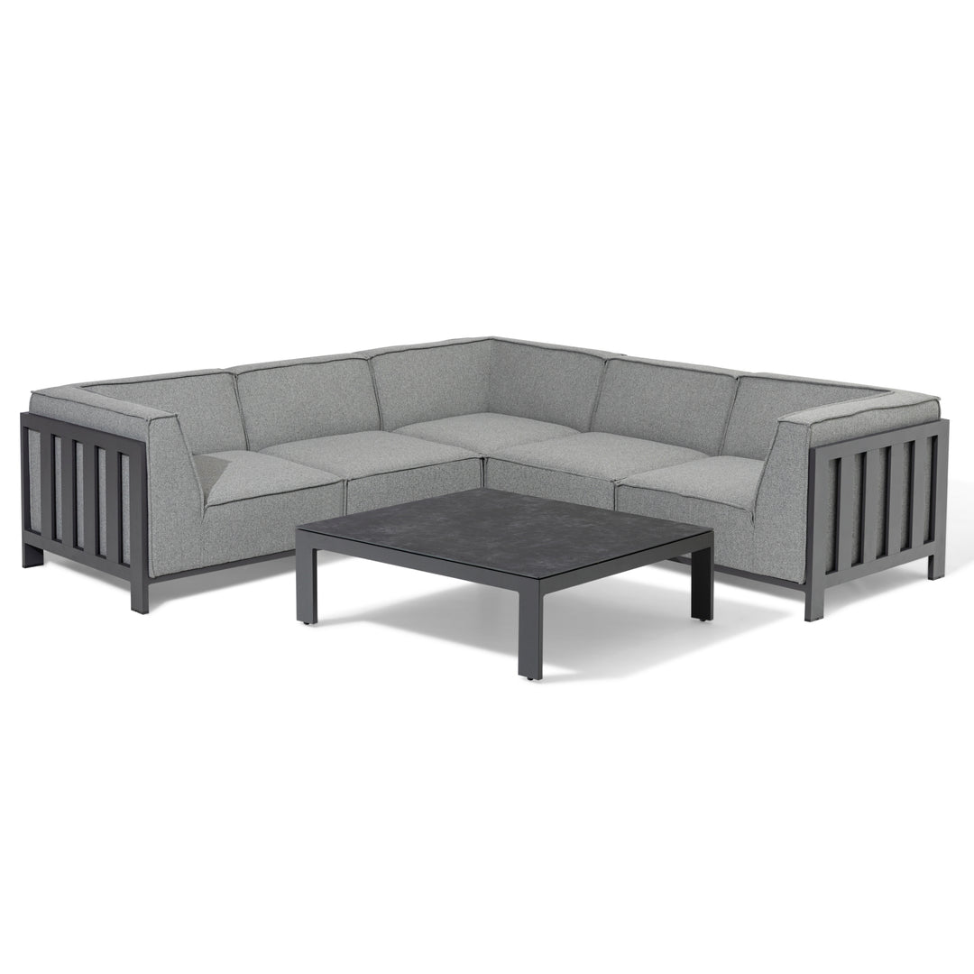 Ibiza Small Corner Sofa Set With Square Table