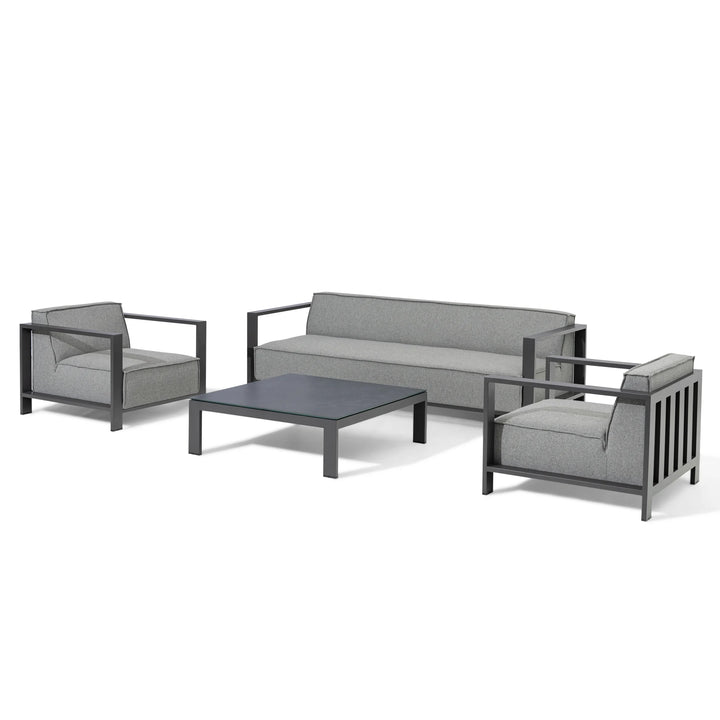 Ibiza 3 Seat Sofa Set With Square Table