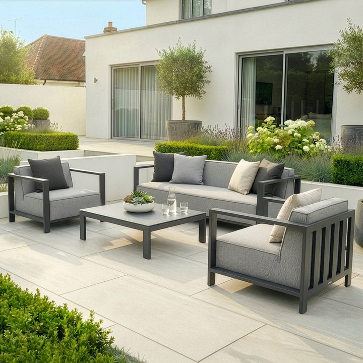 Ibiza 3 Seat Sofa Set With Square Table