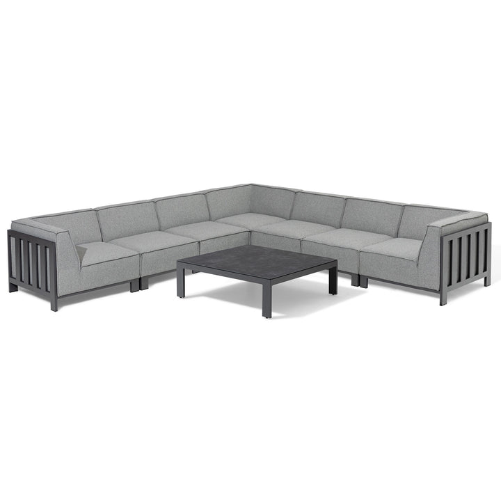 Ibiza Large Corner Sofa Set With Square Table