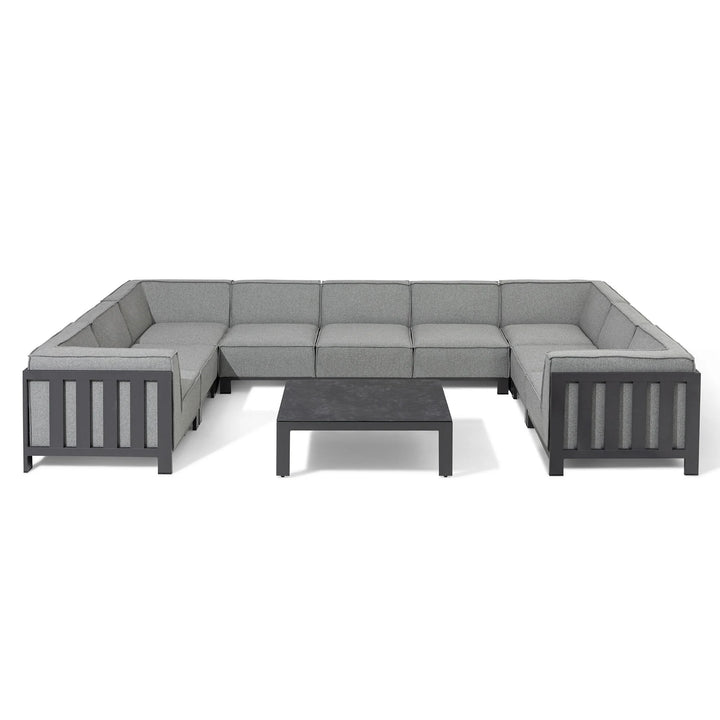 Ibiza U Shape Sofa Set With Square Table
