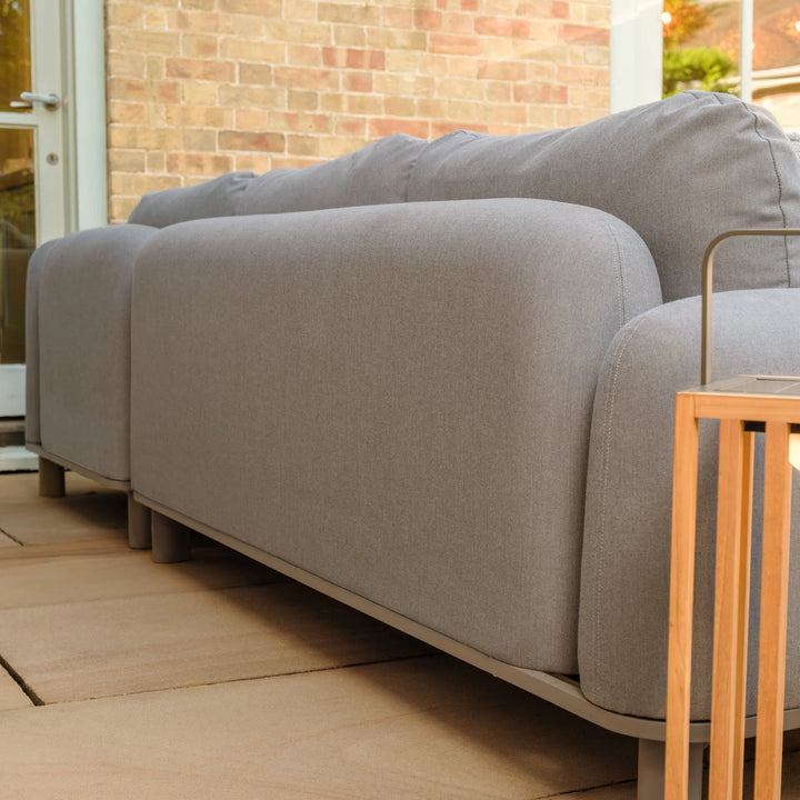 Sicily Corner Sofa Set with 2 x Round Coffee Table