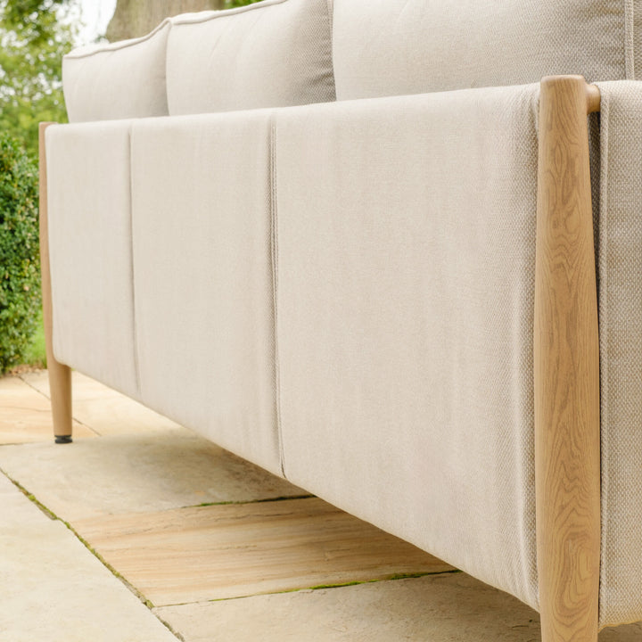 Burford 3 Seat Sofa Casual Dining Set With Rising Table