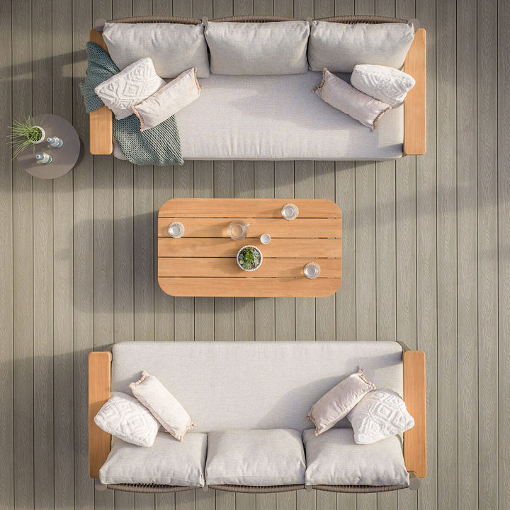 Sicily Sofa Set With 2 x 3 Seat Sofas