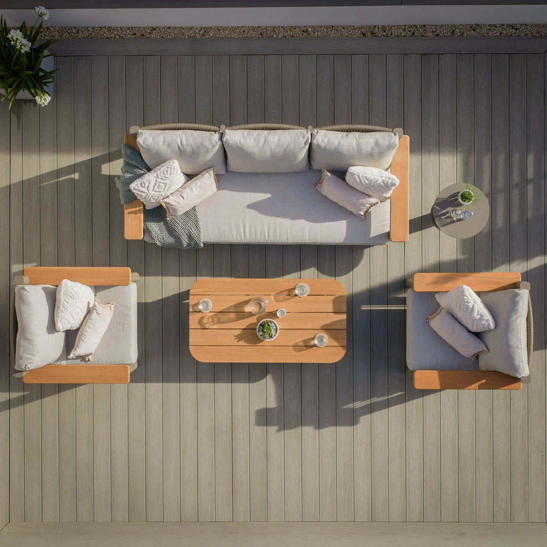 Sicily 3 Seat Sofa Set and armchairs