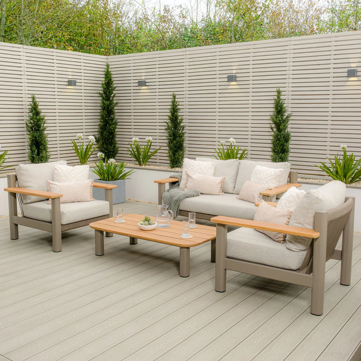 Sicily 2 Seat Sofa Set and armchairs