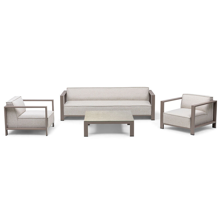 Ibiza 3 Seat Sofa Set With Square Table