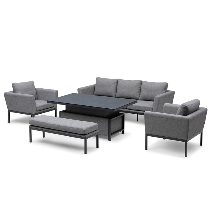 Pulse 3 Seat Sofa Dining Set with Rising Table