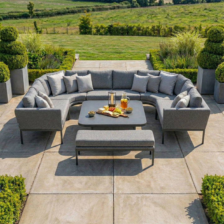 Pulse U Shape Dining Set with Rising Table