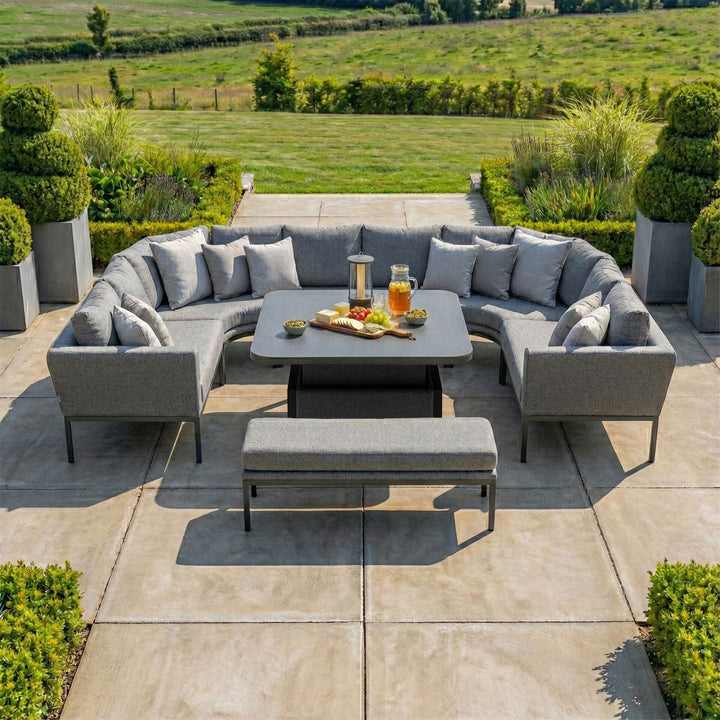 Pulse U Shape Dining Set with Rising Table