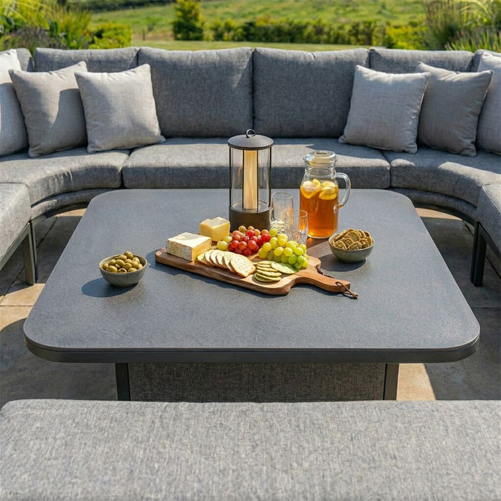 Pulse U Shape Dining Set with Rising Table