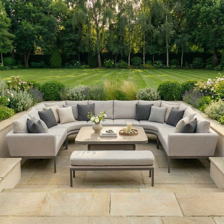 Pulse U Shape Dining Set with Rising Table