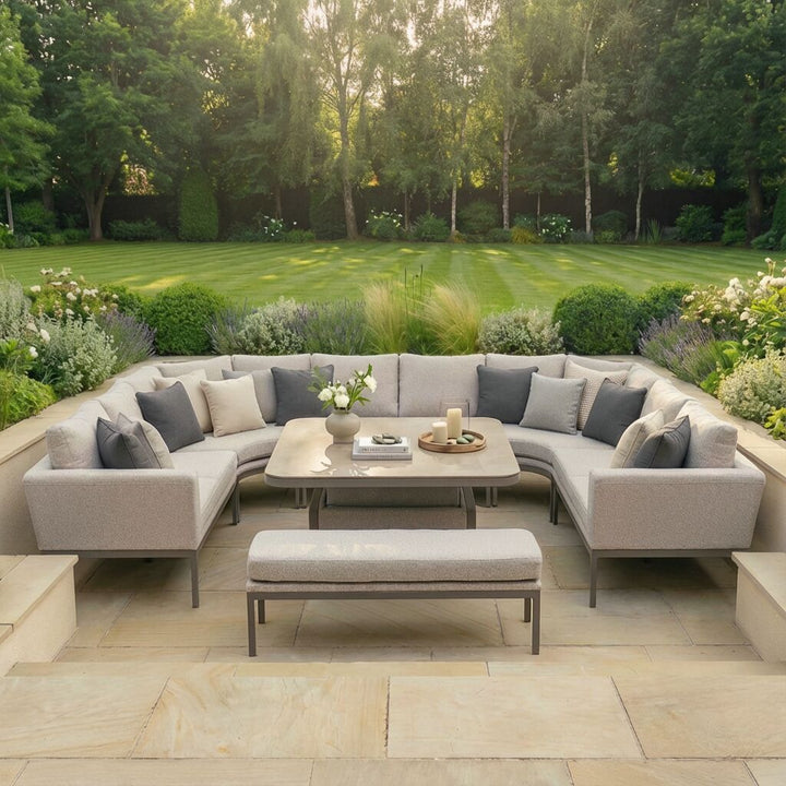 Pulse U Shape Dining Set with Rising Table