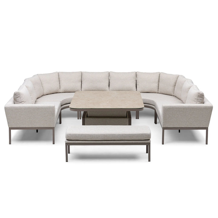 Pulse U Shape Dining Set with Rising Table