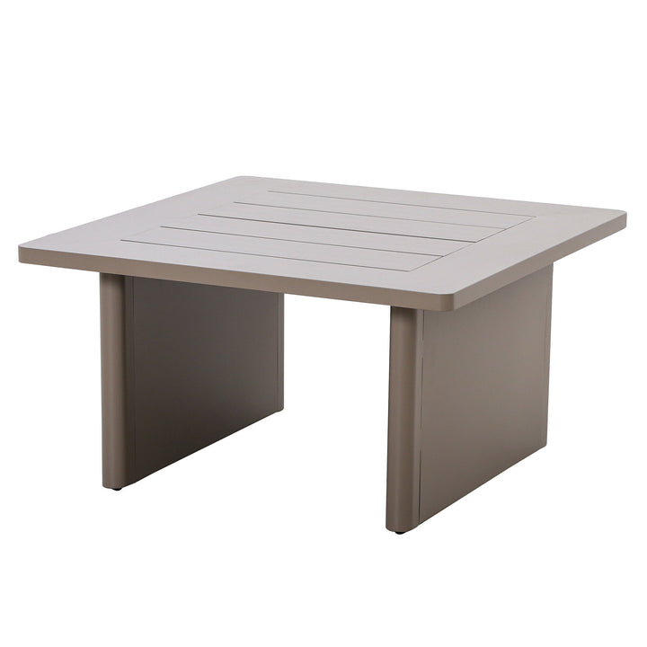 Metro Garden Sofa Set With 2 x 3 Seat Sofas - Sintered Stone Table