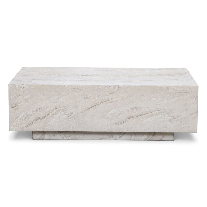 Metro 3 Seat Garden Sofa Set WithSintered Stone Coffee Table