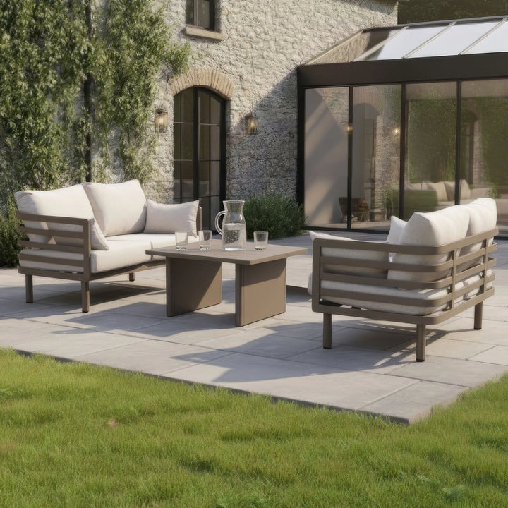 Metro Garden Sofa Set With 2 x 2 Seat Sofas