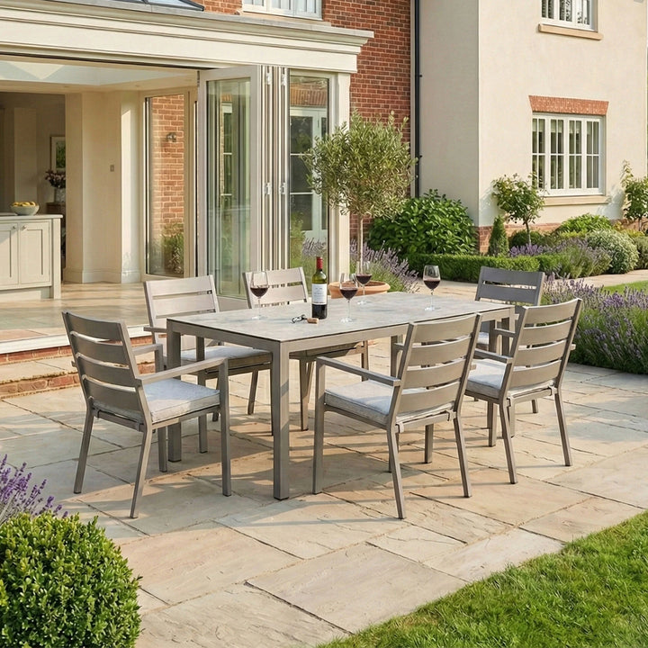 Montreal 6 Seat Rectangular Dining Set